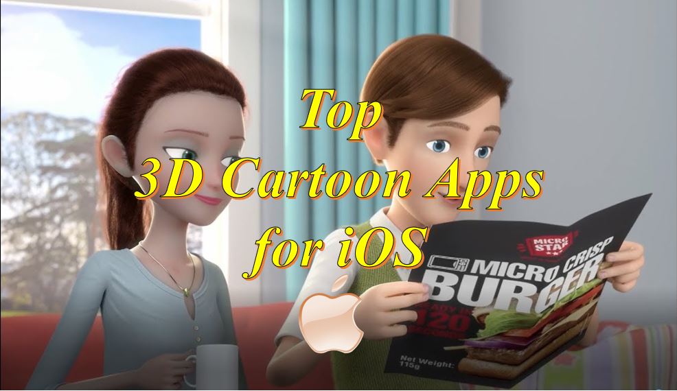 TOP 10 3D CARTOON APPS FOR IOS (IPHONE AND IPAD) -