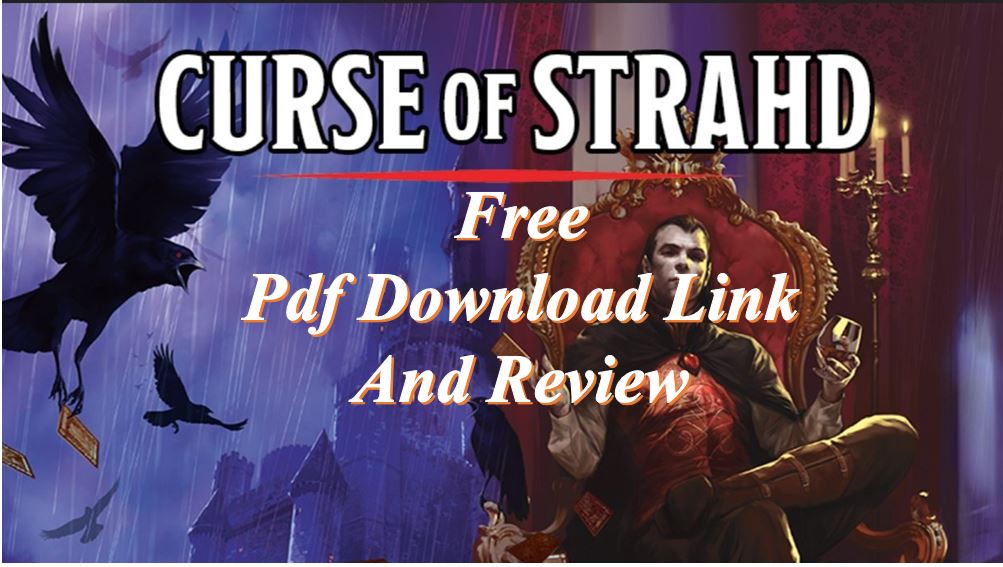 Curse of Strahd PDF Free Download - (Google Drive Link)