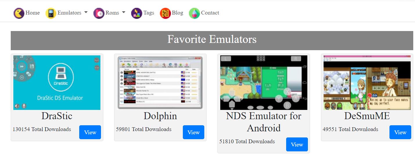 Gamulator top ROM download websites